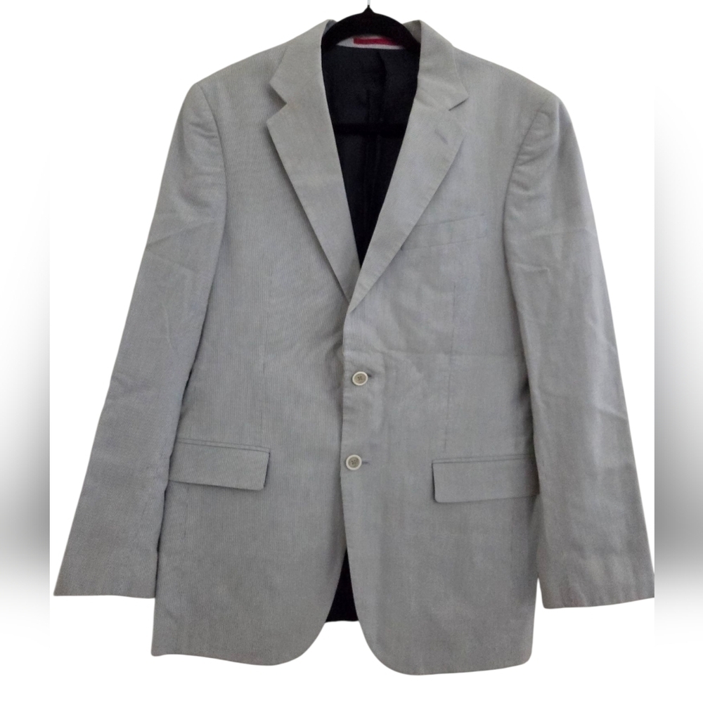 Carolina Herrera Gray Pinstripe Classic Suit for Formal Occasions - Picture 5 of 15